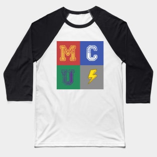 Old School MCUniversity Logo Baseball T-Shirt